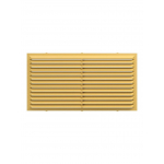 Решетка 1122С Beige (бежевая), вентиляционная 217х113