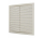 Решетка 3434РЦ Ivory (слон.кость), цилиндрическая вентиляционная с сеткой 340х340